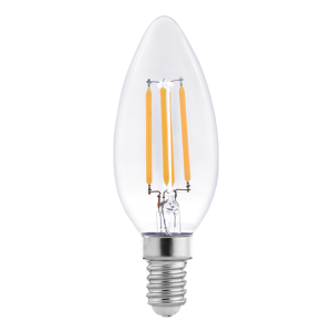 LED Filament Bulb C35/G45/P45