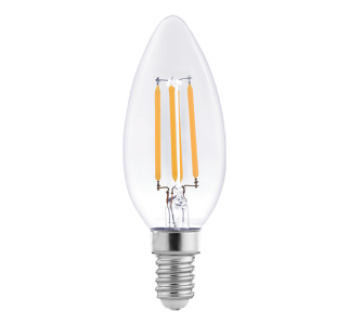 LED Filament Bulb C35/G45/P45